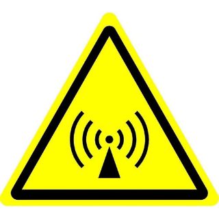 Picture of Warning Non-Ionizing Radiation Symbol