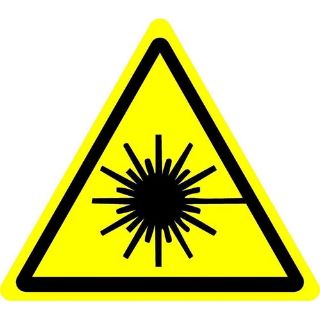 Picture of Warning Laser Beam Symbol