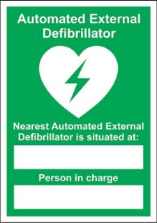Picture of Automated External Defibrillator Nearest location