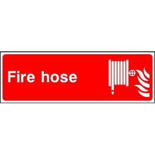 Picture of "Fire Hose" Sign