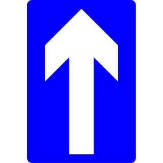 Picture of "One Way Road Sign" Sign 