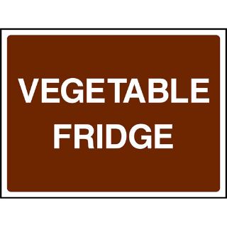 Picture of "Vegetable Fridge" Sign 