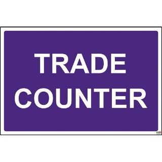 Picture of Trade Counter Sign General Safety Sign