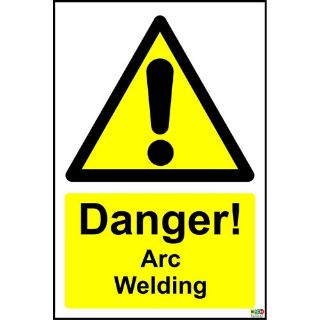 Picture of Danger Arch Welding Sign