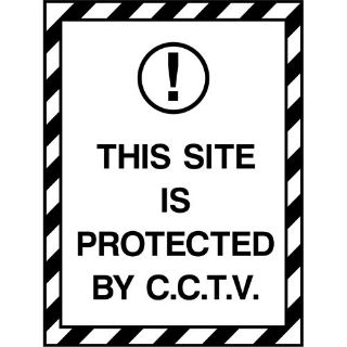 Picture of "This Site Is Protected By C.C.T.V. Sign 