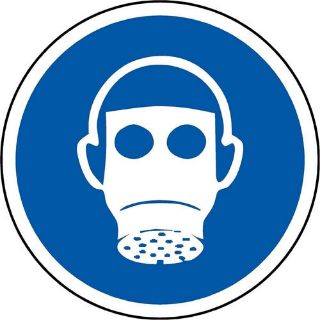 Picture of International Wear Respiratory Protection Symbol