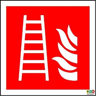 Picture of International Fire Ladder Symbol