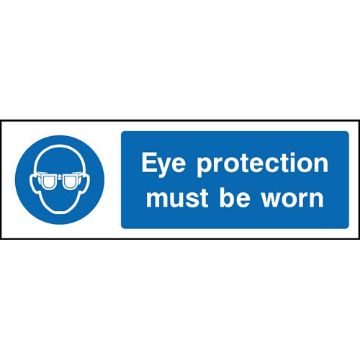 Picture of "Eye Protection Must Be Worn"