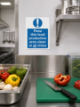 Picture of Kitchen Safety Signs Full Pack  - 45 Signs